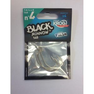 Fiiish Krog Hooks Black Minnow 140