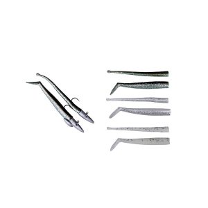 Savage Gear Mini Sandeel Kit Pearl Silver