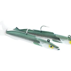 SANDY ANDY CURLTAIL JIG 122G 22CM BLACK PEARL #8/0 1+2PCS